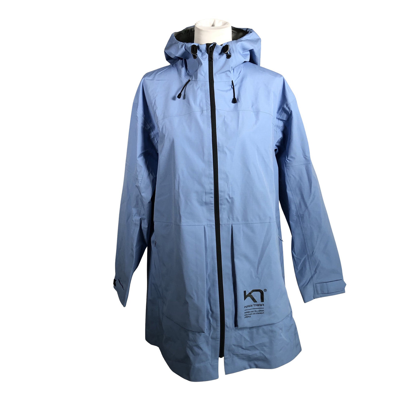 Unisex Kari Traa - Outdoor jacket, size 38 - Light blue (1)