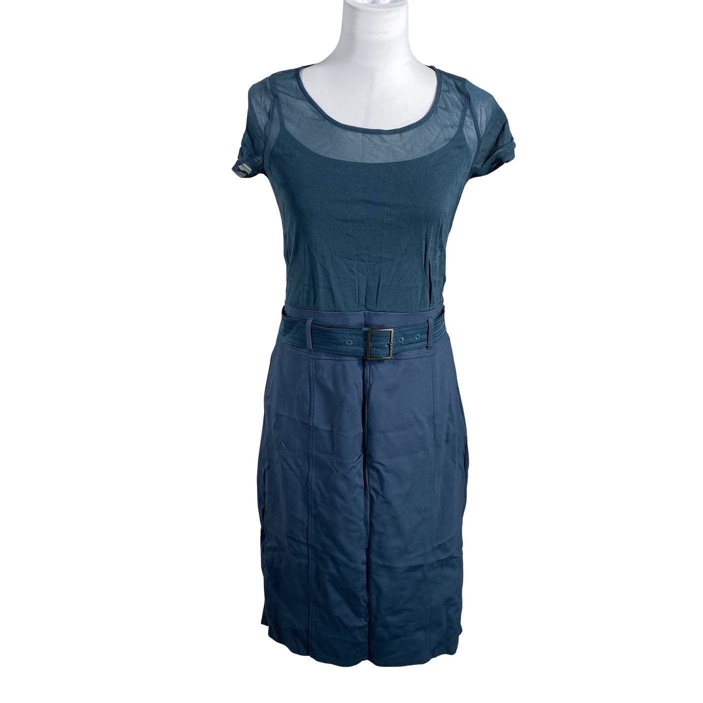 Unisex Esprit - Tricot dress, size 38 - Turquoise (1)