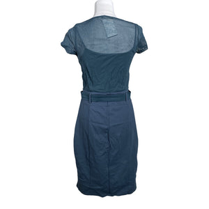 Unisex Esprit - Tricot dress, size 38 - Turquoise (2)