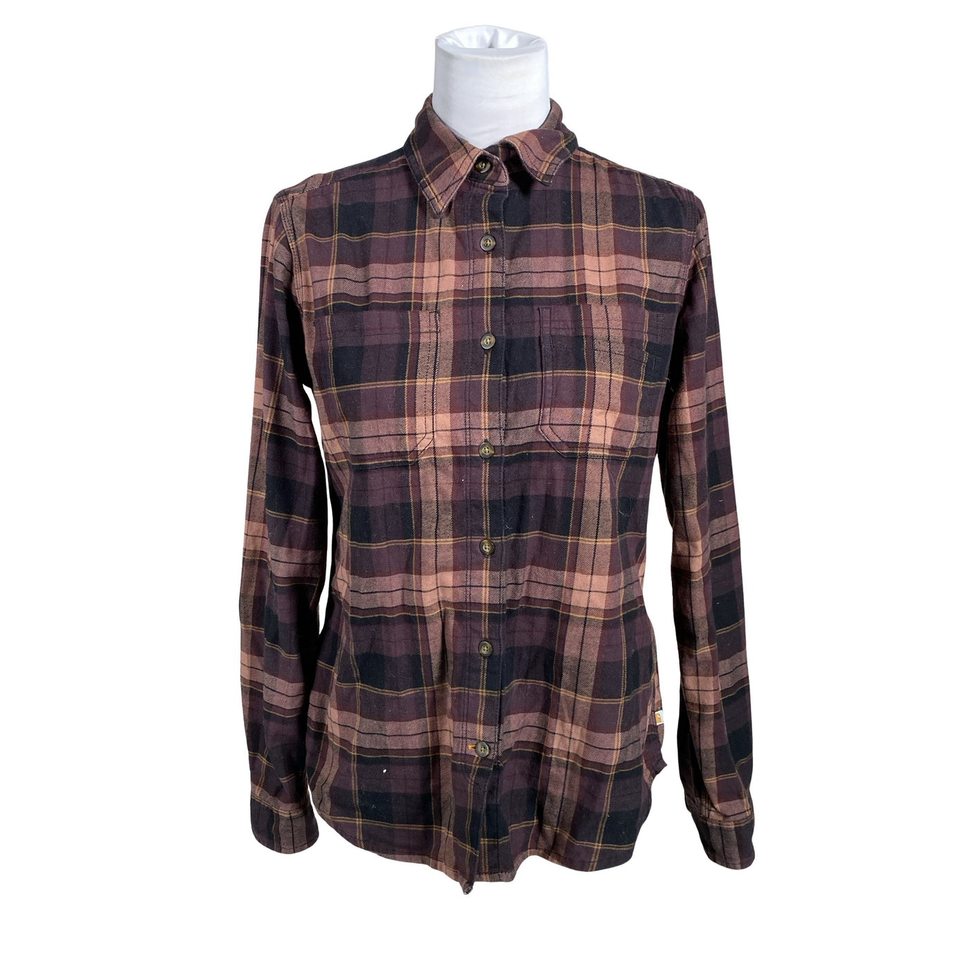 Unisex Carhartt - Flannel shirt, size 36 - Violet (1)