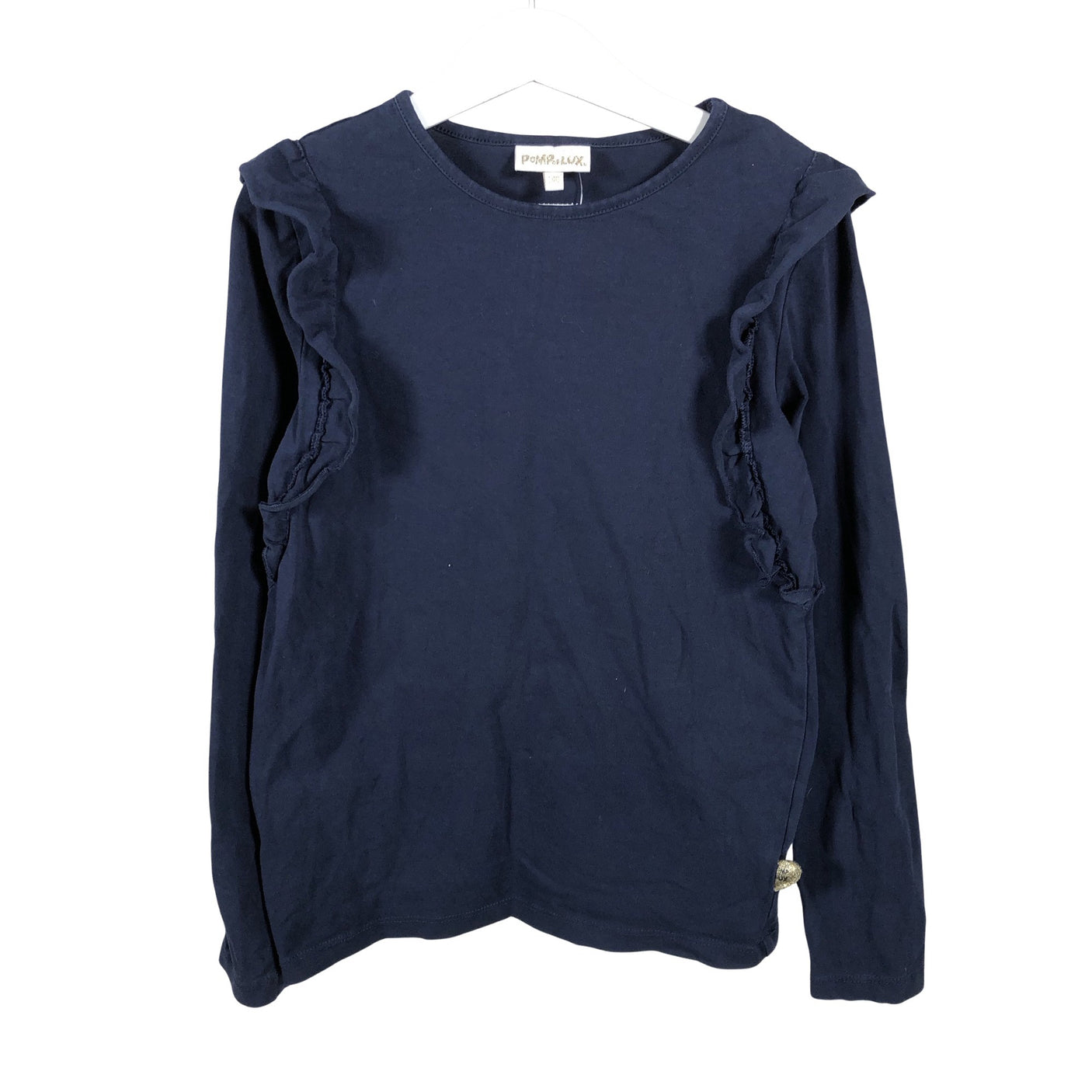 Unisex POMPdeLUX - Tricot shirt, size 134 - 140 - Blue (1)