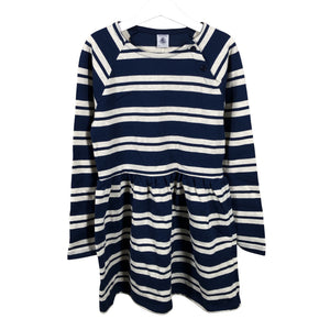Unisex Petit Bateau - Knit dress, size 134 - 140 - Blue (2)