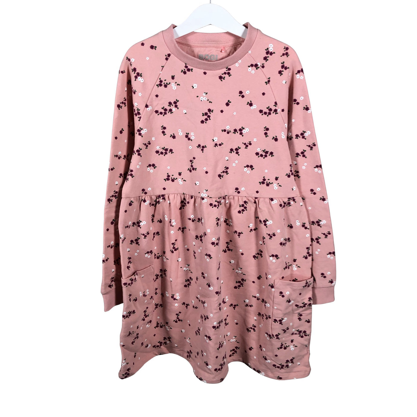 Unisex Bogi - Sweatshirt dress, size 134 - 140 - Light pink (1)