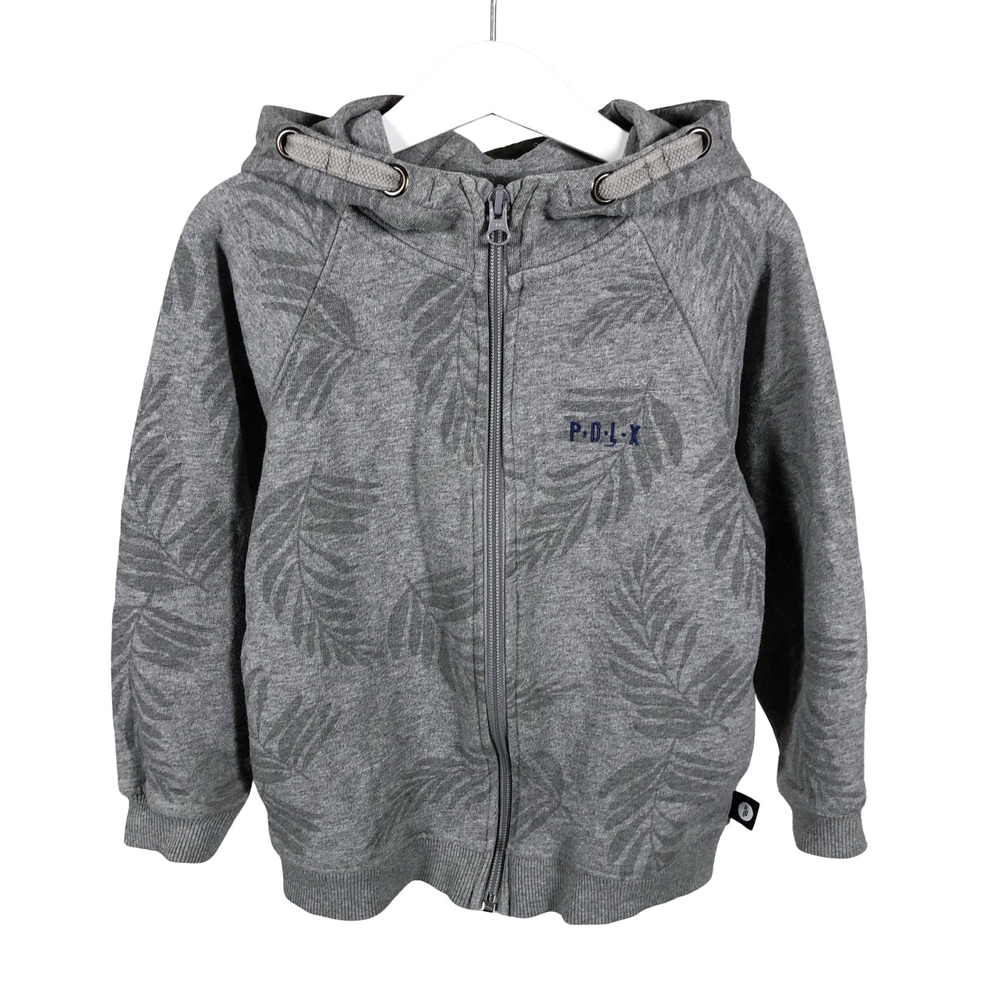 Unisex POMPdeLUX - Hoodie, size 104 - 110 - Gray (1)