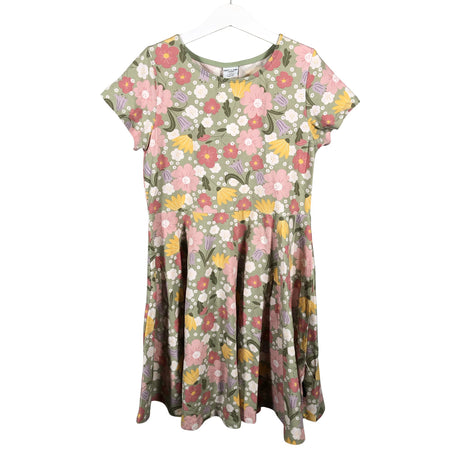 Unisex Polarn O. Pyret - Tricot dress, size 134 - 140 - Green ()