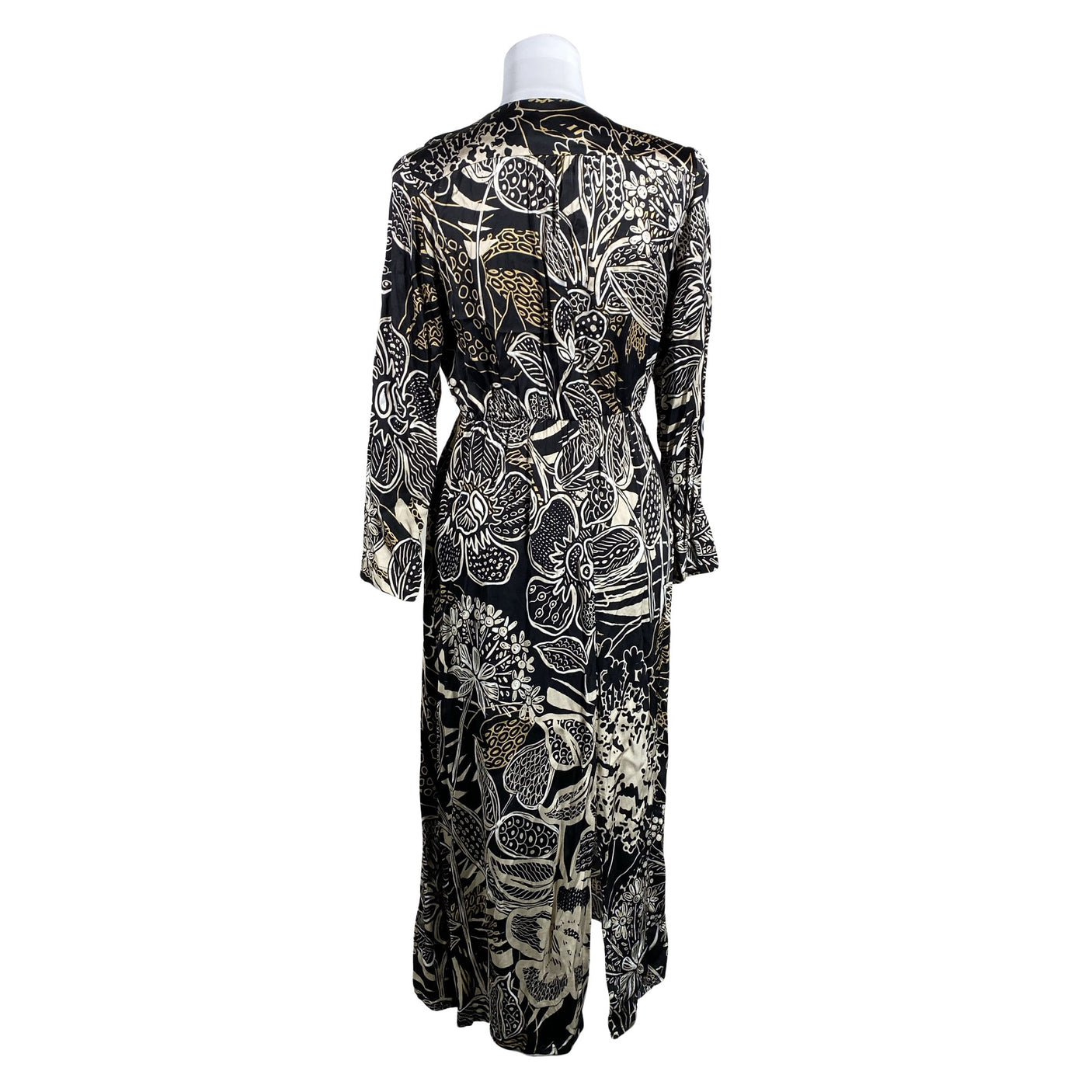 Unisex Andiata - Schiffon dress, size 38 - Black (2)