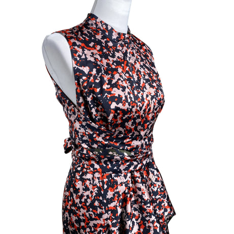 Unisex Hugo Boss - Schiffon dress, size 42 - Blue (2)