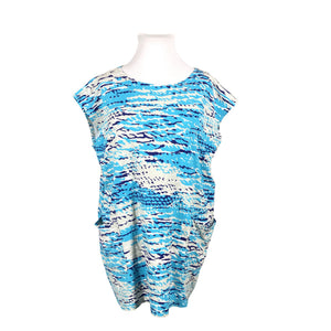 Unisex Nanso - Tricot tunic, size 50 - Turquoise (1)