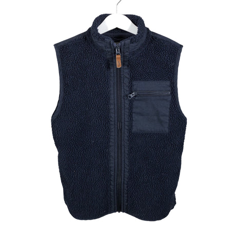 Unisex POMPdeLUX - Fleece vest, size 128 - 134 - Blue ()