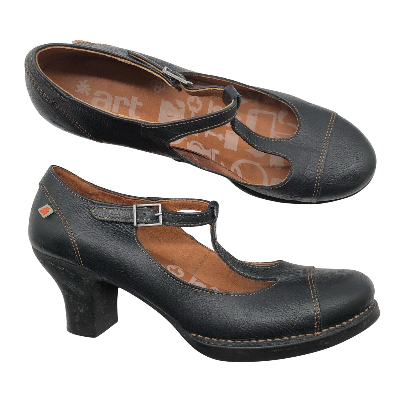 Unisex Art - High heels, size 42 - Black (2)