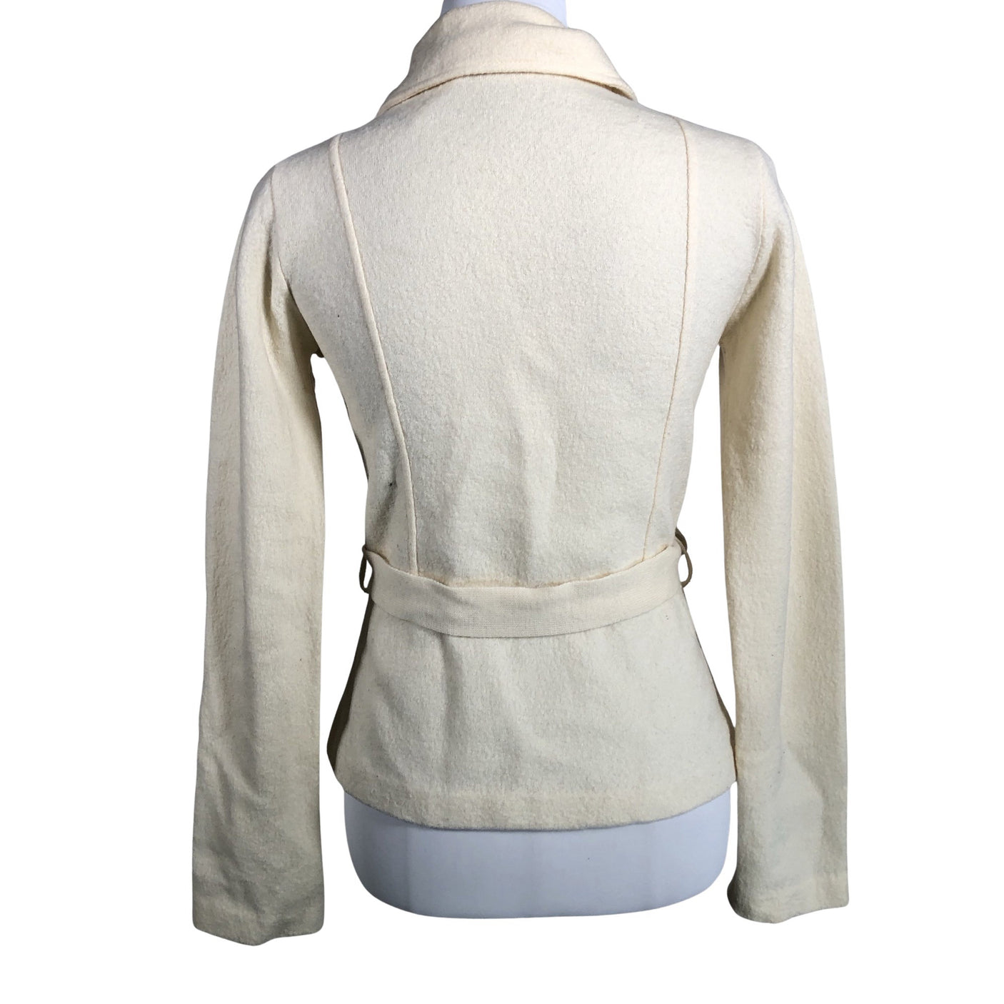 Unisex Boomerang - Cardigan, size 34 - Natural white (2)