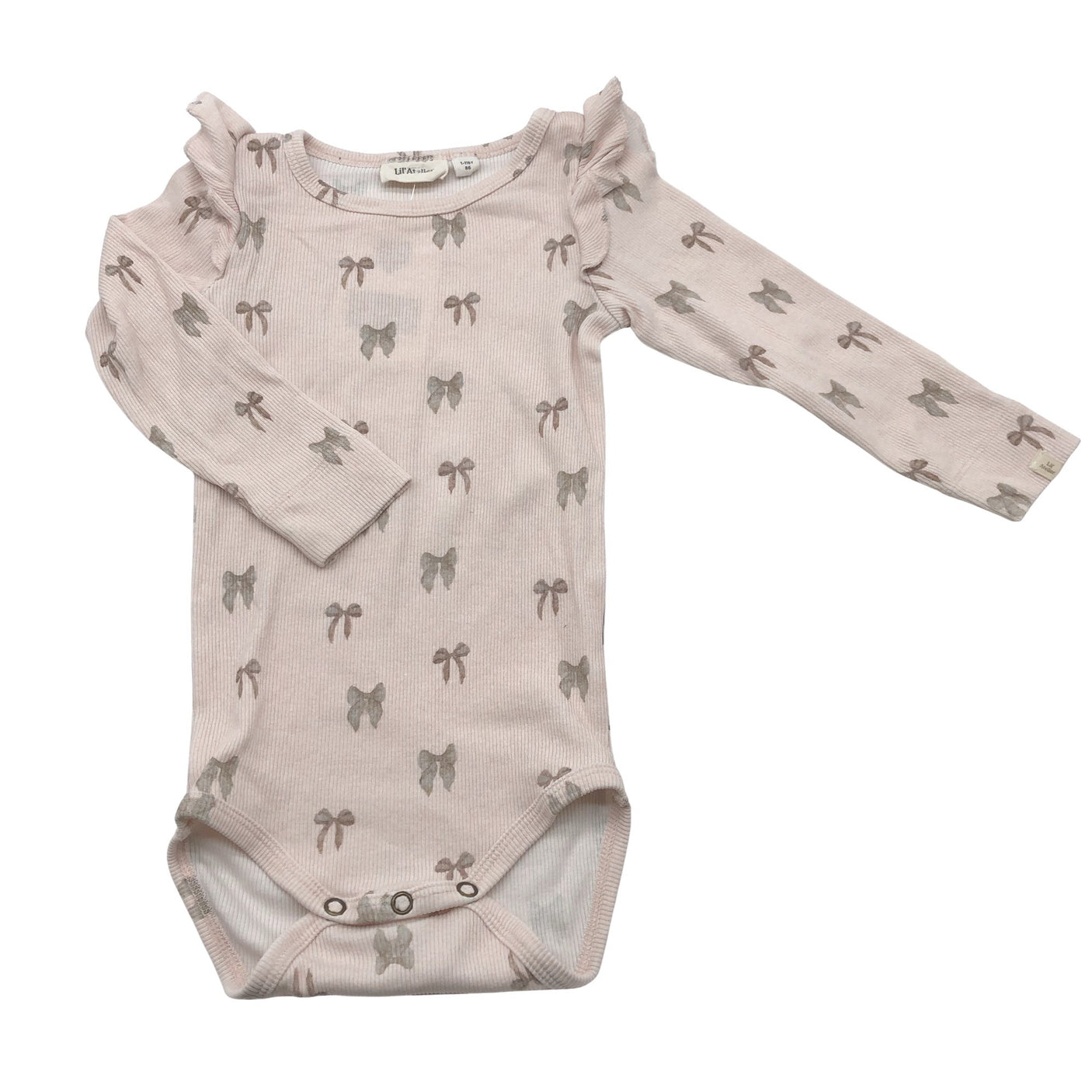 Unisex Lil ´Atelier - Body, size 86 - 92 - Light pink (2)