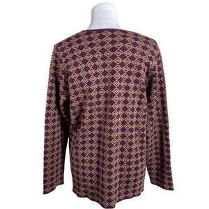 Unisex Arela - Sweater, size 38 - Wine red (2)
