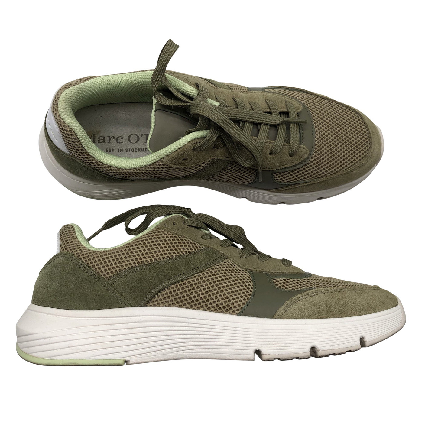 Unisex Marc O'Polo - Casual sneakers, size 41 - Green (1)