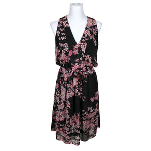 Unisex Lindex - Schiffon dress, size 38 - Black (1)