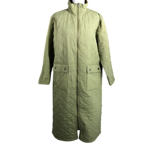 Unisex MSCH Copenhagen - Quilted jacket, size 38 - Green (1)