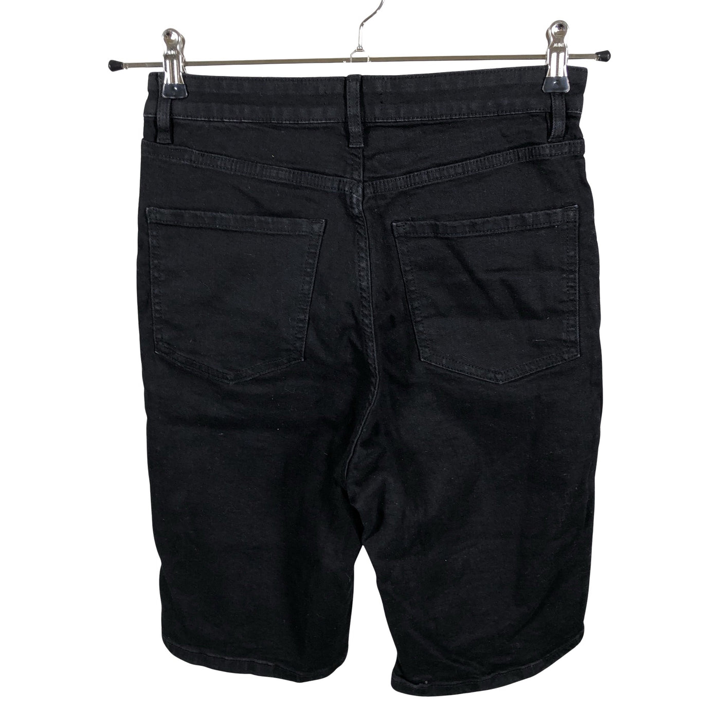 Unisex Lindex - Denim shorts, size 38 - Black (3)
