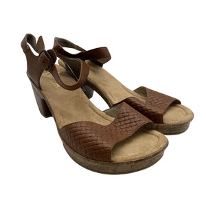 Unisex Rieker - Heeled sandals, size 38 - Brown (2)