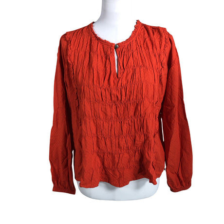 Unisex Cream - Blouse, size 38 - Red ()