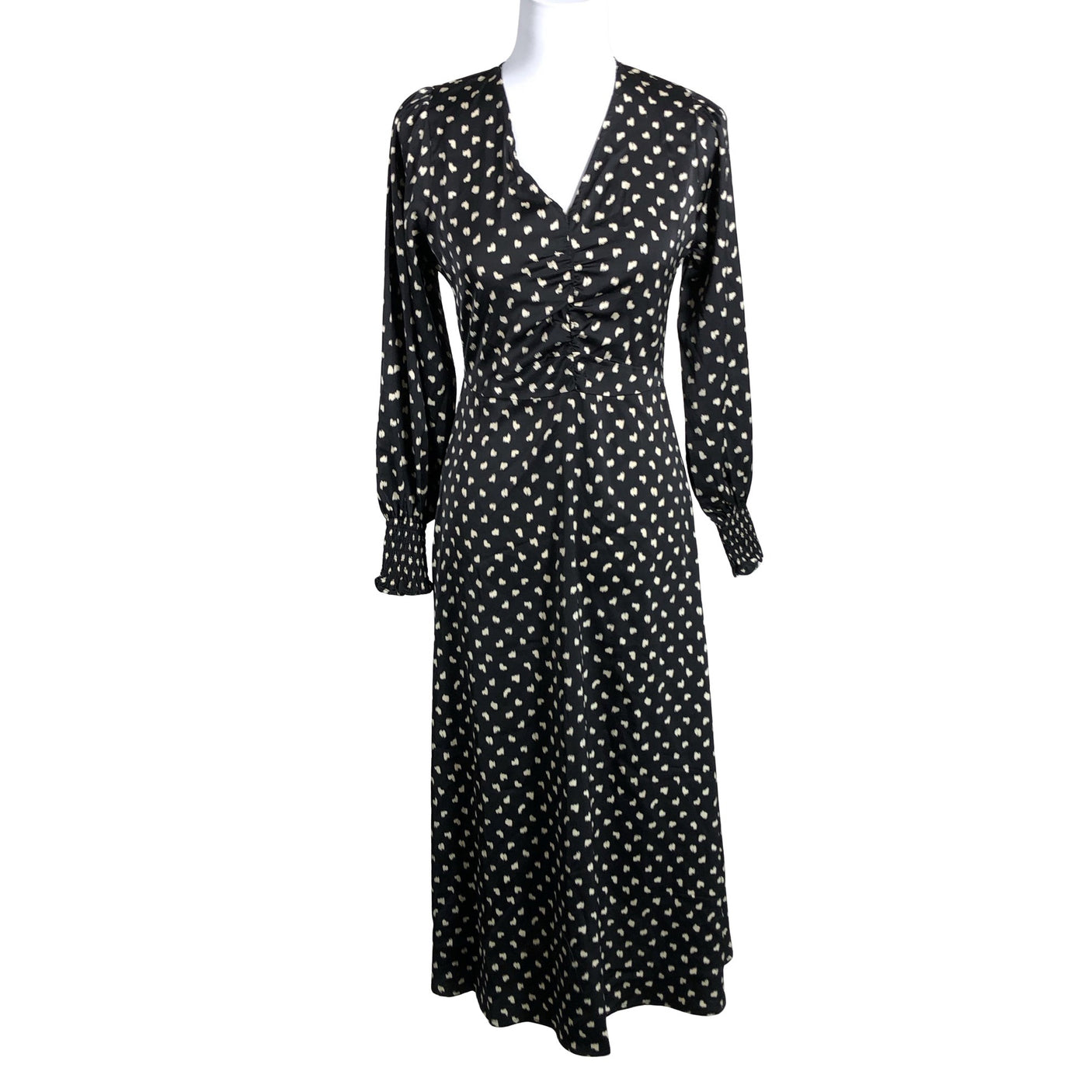 Unisex Neo Noir - Schiffon dress, size 34 - Black (1)