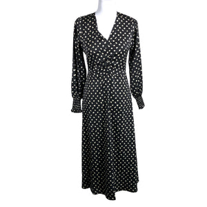 Unisex Neo Noir - Schiffon dress, size 34 - Black (1)