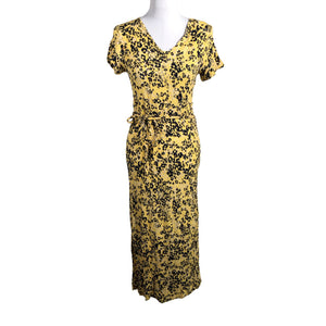 Unisex Ichi - Schiffon dress, size 36 - Yellow (1)