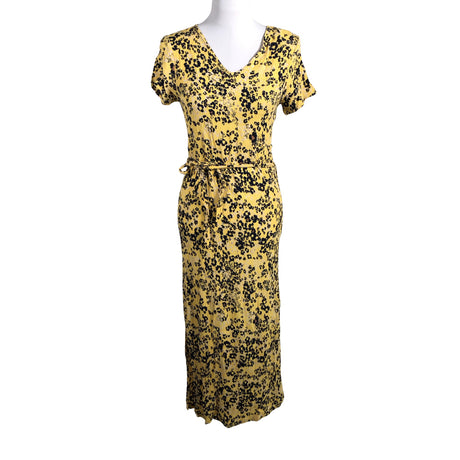 Unisex Ichi - Schiffon dress, size 36 - Yellow ()