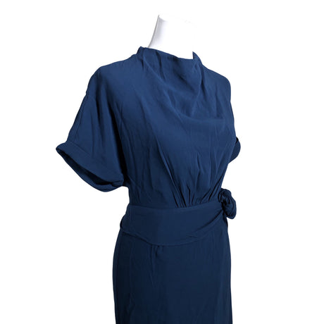 Unisex Reiss - Schiffon dress, size 34 - Blue (2)