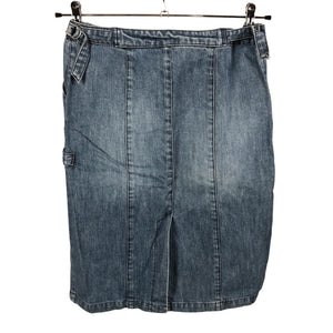 Unisex Naf Naf - Denim skirt, size 34 - Blue (2)