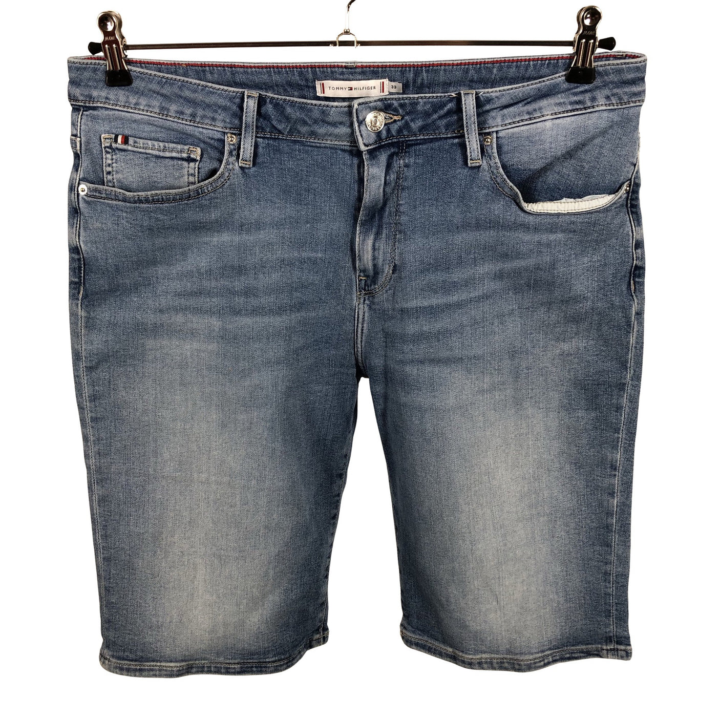 Unisex Tommy Hilfiger - Denim shorts, size W33 - Blue (5)