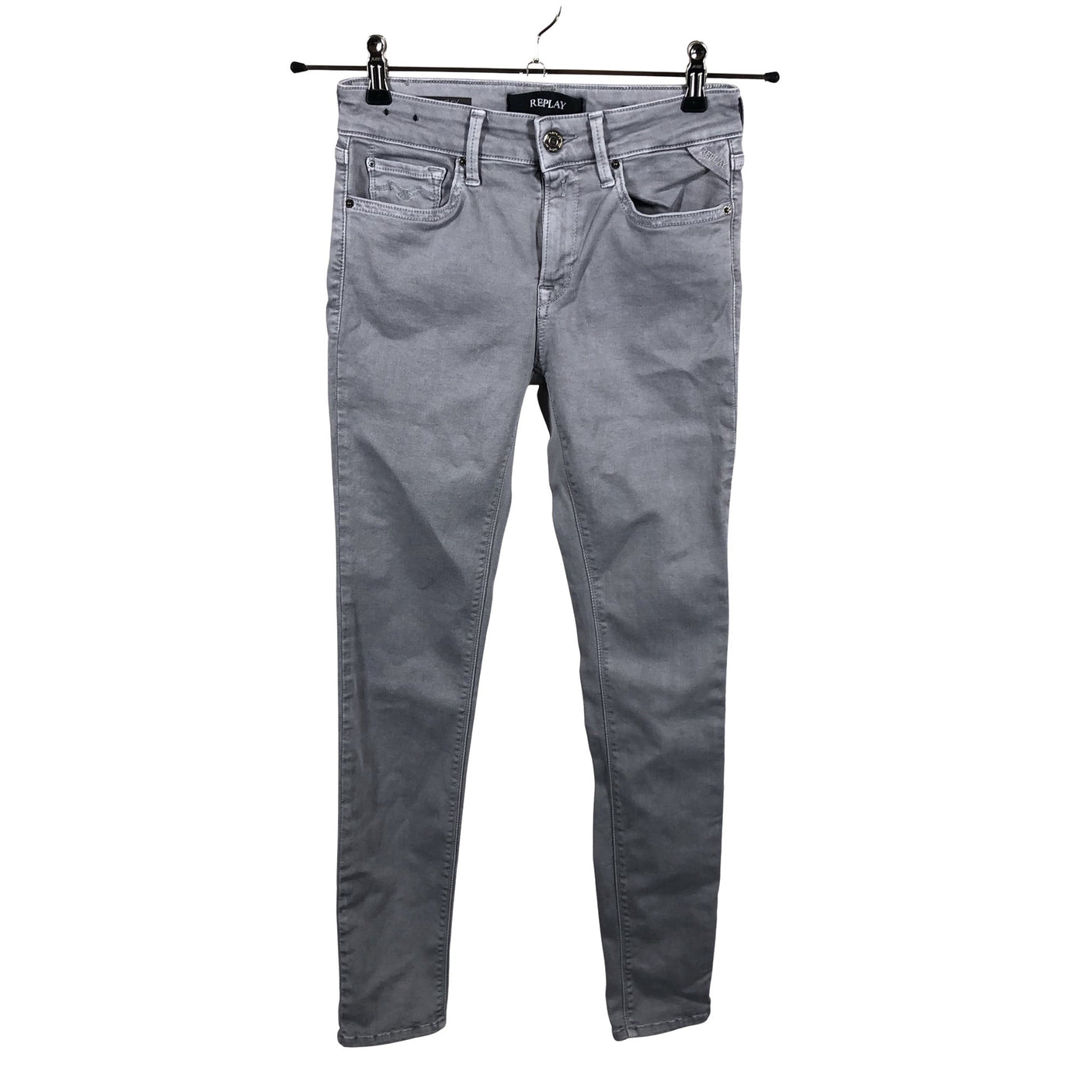 Unisex Replay - Jeans, size W27 - Gray (3)