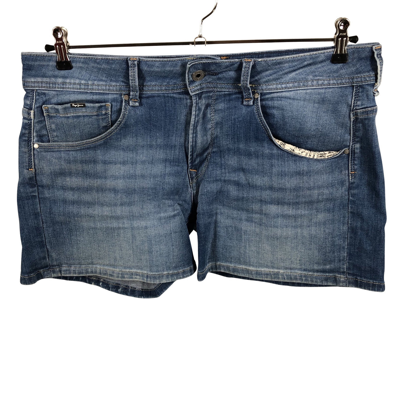 Unisex Pepe Jeans - Denim shorts, size 40 - Light blue (2)