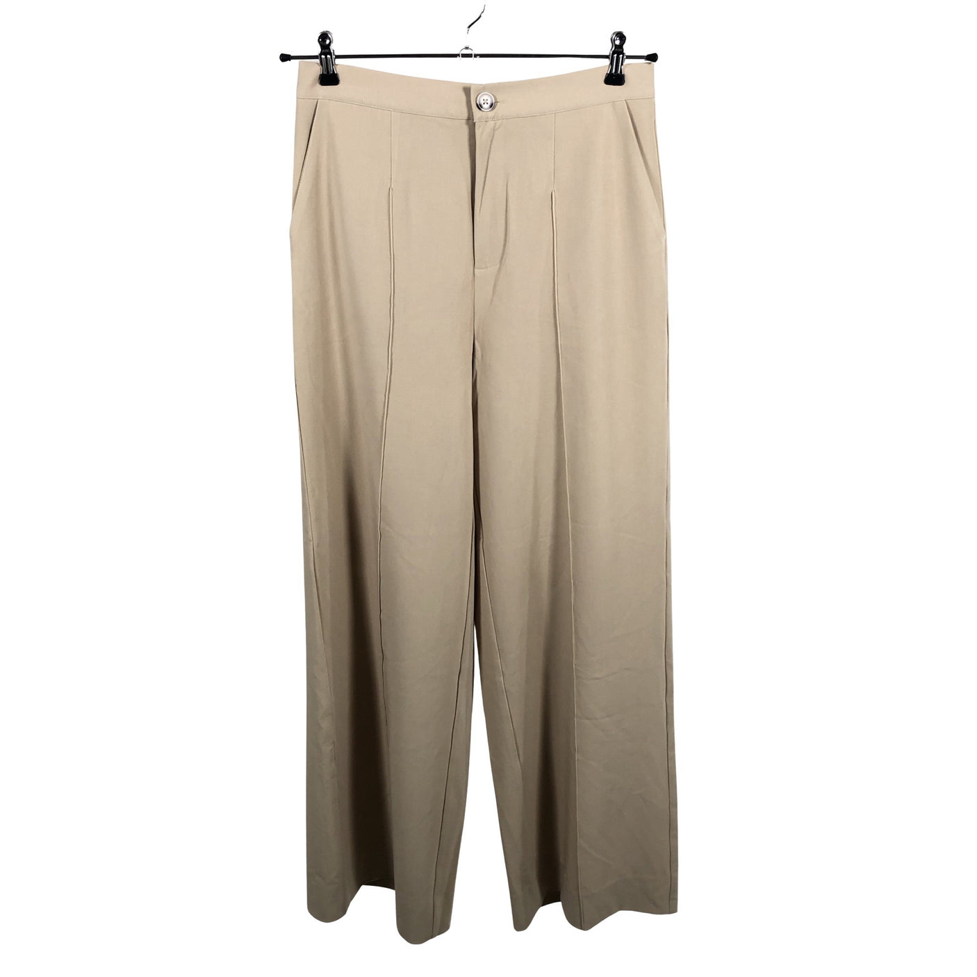 Unisex Minus - Straight leg trousers, size 38 - Beige (1)