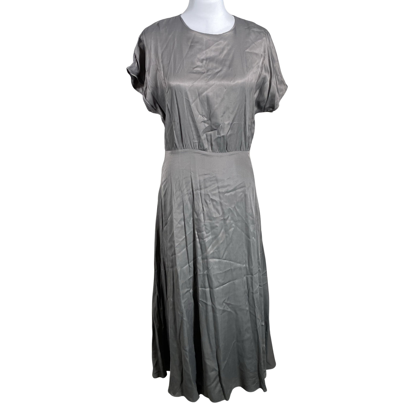 Unisex Esprit - Schiffon dress, size 38 - Gray (1)