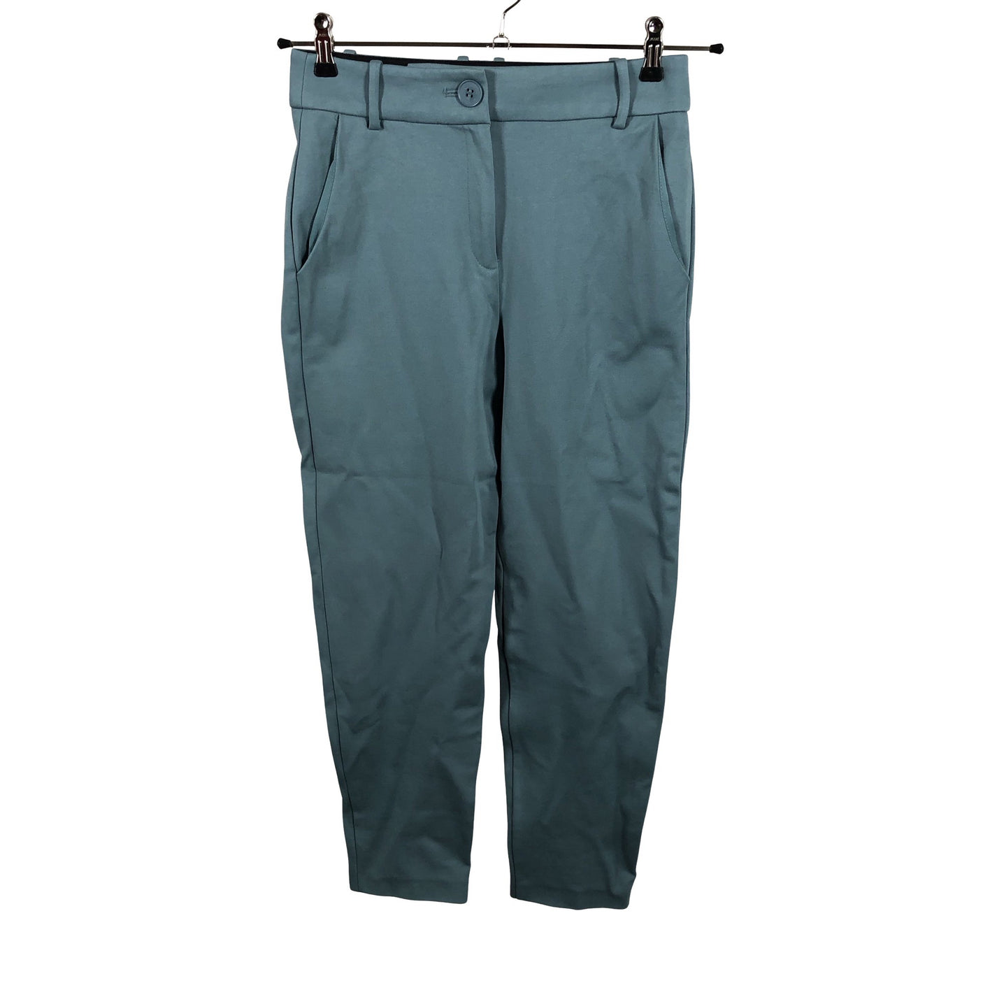 Unisex Esprit - Straight leg trousers, size 34 - Turquoise (1)