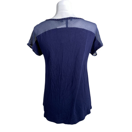 Unisex Weekend by MaxMara - Short-sleeved blouse, size 40 - Blue (2)