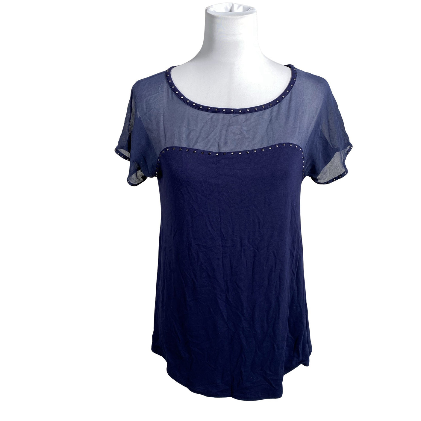 Unisex Weekend by MaxMara - Short-sleeved blouse, size 40 - Blue (1)