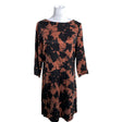 Unisex Voglia - Schiffon dress, size 34 - Brown ()
