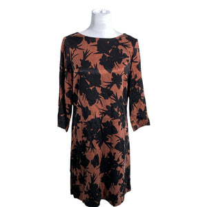 Unisex Voglia - Schiffon dress, size 34 - Brown (1)