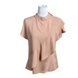 Unisex Saint Tropez - Short-sleeved blouse, size 40 - Light pink ()