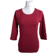 Unisex Your Face - Tricot shirt, size 36 - Wine red ()
