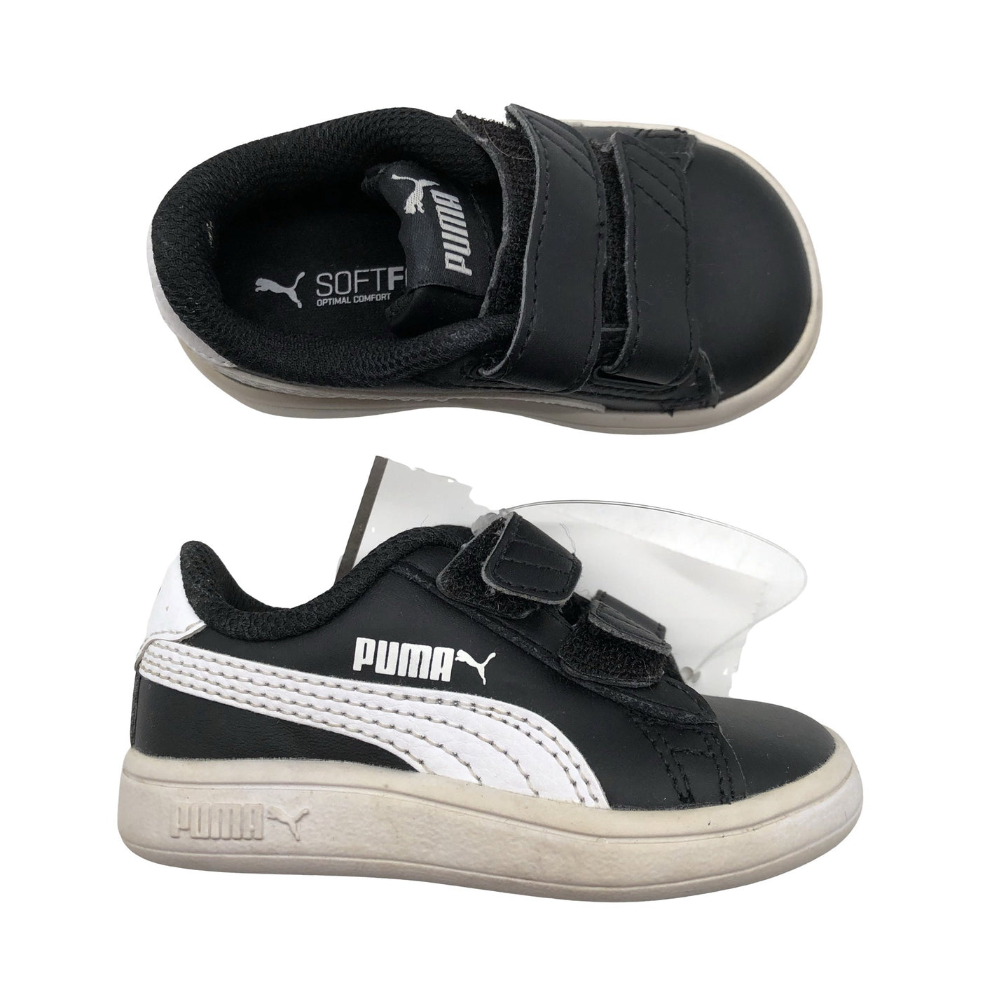 Unisex Puma - Casual sneakers, size 19 - Black (1)