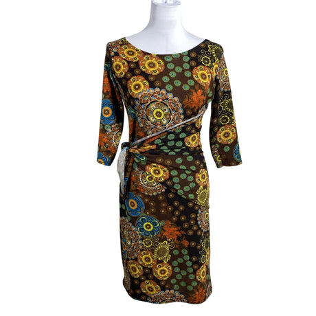 Unisex Donna Nordica - Knit dress, size 36 - Brown ()