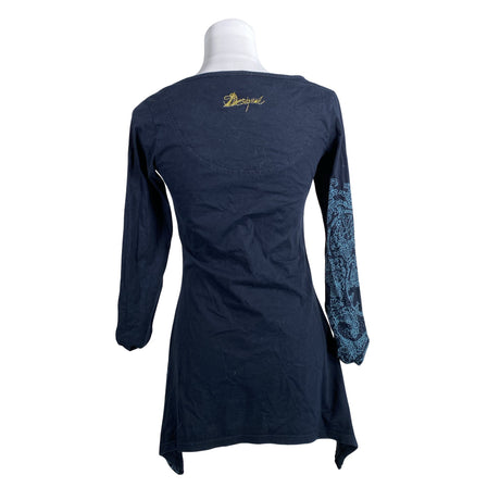 Unisex Desigual - Tricot tunic, size 36 - Blue (2)