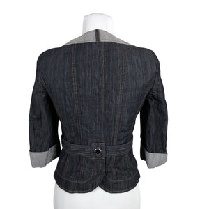 Unisex Karen Millen - Denim jacket, size 38 - Blue (2)