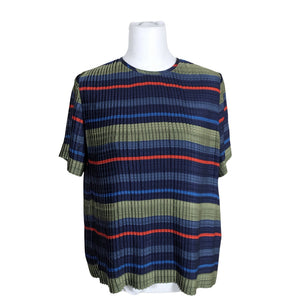 Unisex Tommy Hilfiger - Short-sleeved blouse, size 40 - Blue (1)