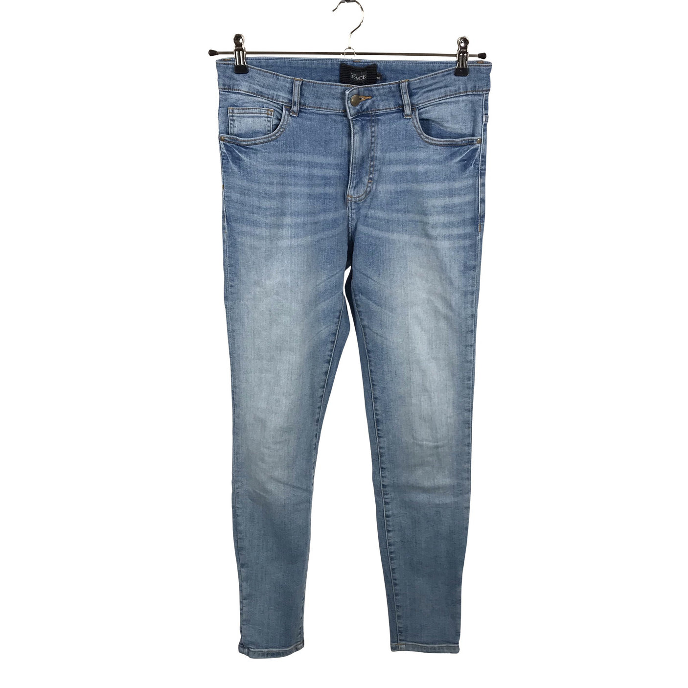 Unisex Your Face - Jeans, size 40 - Light blue (1)