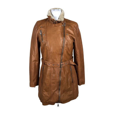 Unisex Freaky Nation - Leather jacket, size 40 - Brown ()