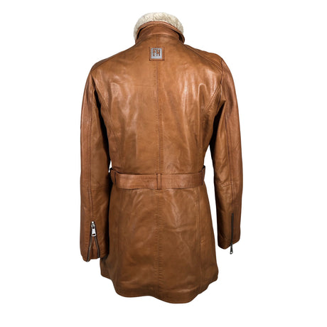 Unisex Freaky Nation - Leather jacket, size 40 - Brown (2)