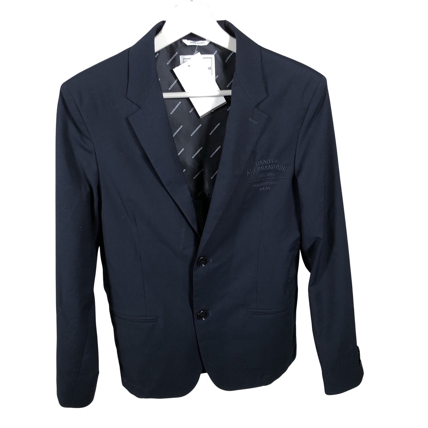 Unisex Daniele Alessandrini - Blazer, size 158 - 164 - Blue (1)